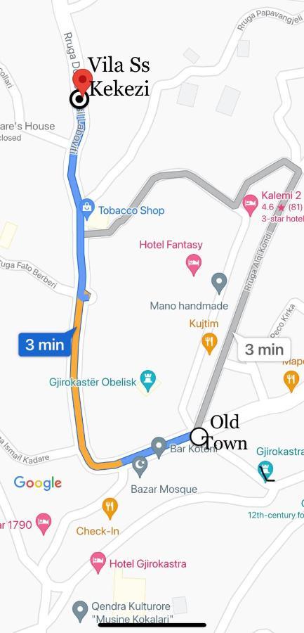 Vila Ss Kekezi Villa Gjirokaster Ngoại thất bức ảnh