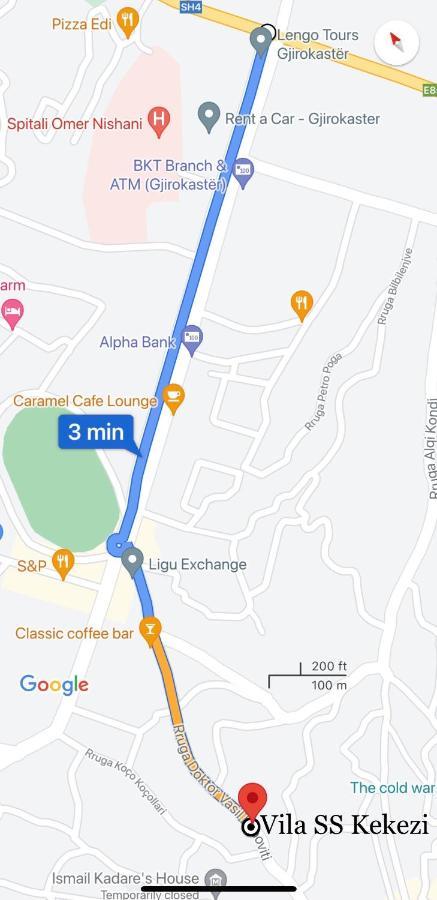 Vila Ss Kekezi Villa Gjirokaster Ngoại thất bức ảnh